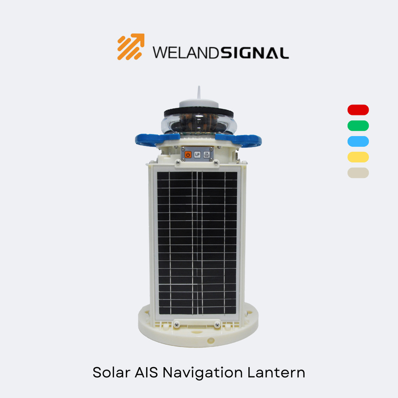 AIS60 IP68 Solar Marine Navigation Lantern z GPS i Beidou Seamless Global Integration, Inteligentna Nawigacja