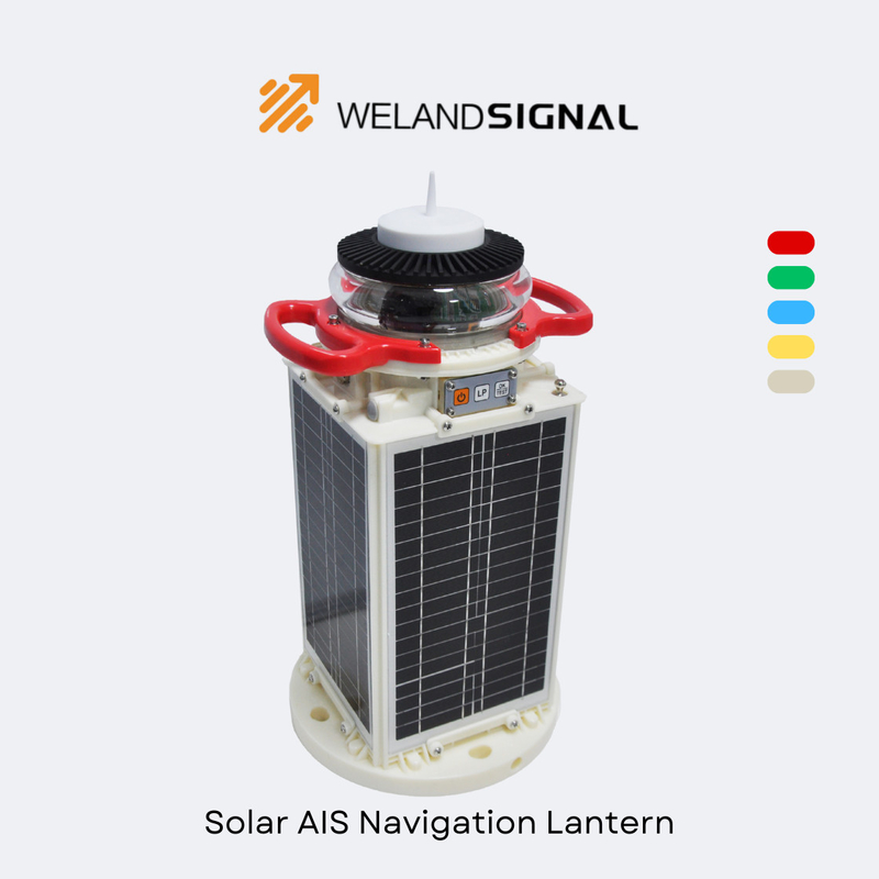 AIS60 IP68 Solar Marine Navigation Lantern z GPS i Beidou Seamless Global Integration, Inteligentna Nawigacja