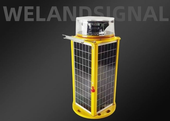 Światło żeglugowe 15nm 256 Solar Powered Marine Navigation Light For Boat Buoy